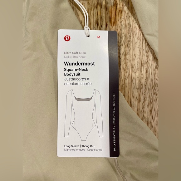 Lululemon Square-Neck Long-Sleeve Bodysuit - Picture 3 of 6